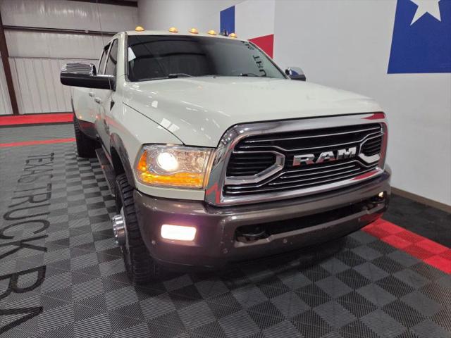 2018 Ram 3500 Laramie Longhorn Crew Cab 4x4 8' Box