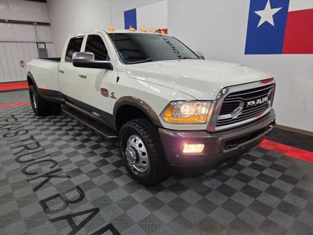2018 Ram 3500 Laramie Longhorn Crew Cab 4x4 8' Box