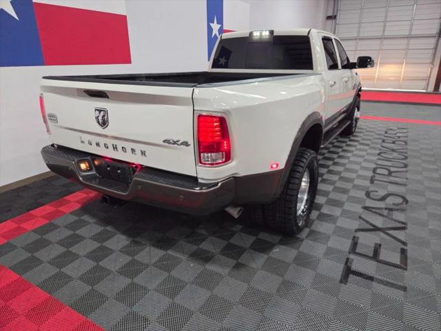 2018 Ram 3500 Laramie Longhorn Crew Cab 4x4 8' Box