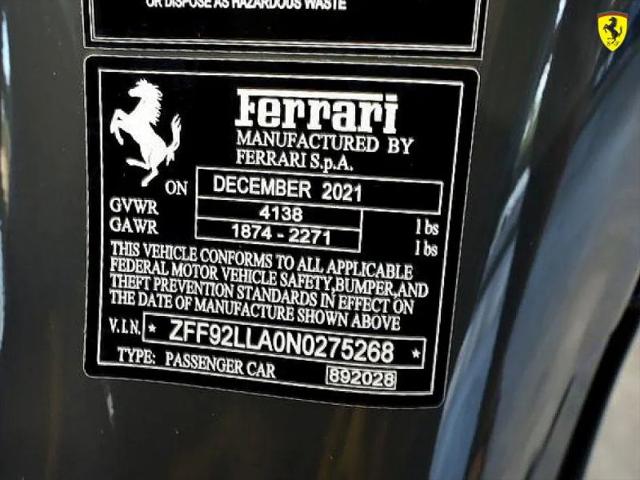 2022 Ferrari F8 Tributo Tributo