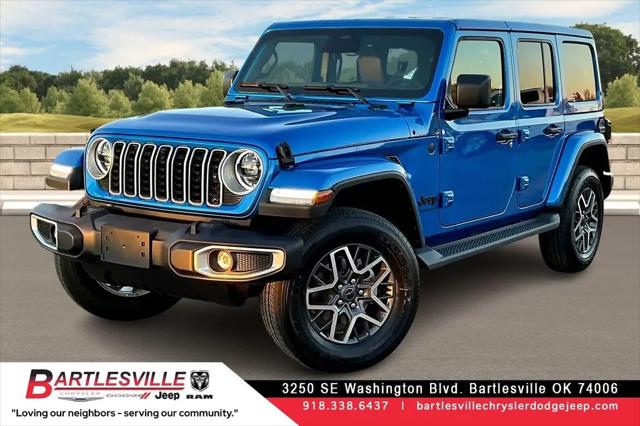 2026 Jeep Wrangler 4-Door Sahara 4x4 for sale in Bartlesville, OK