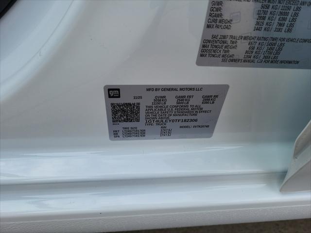 2026 GMC Sierra 2500HD Crew Cab, Standard Bed, Pro, 4WD