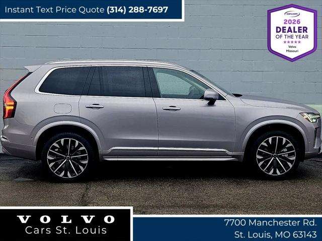 2026 Volvo XC90 Plus, B5 AWD Gas (mild hybrid), Gasoline, Bright, 7 Seats for sale in St. Louis, MO