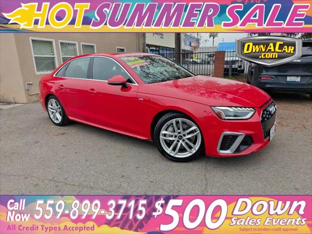 2023 Audi A4 Premium Plus 45 TFSI S line quattro S tronic for sale in Fresno, CA
