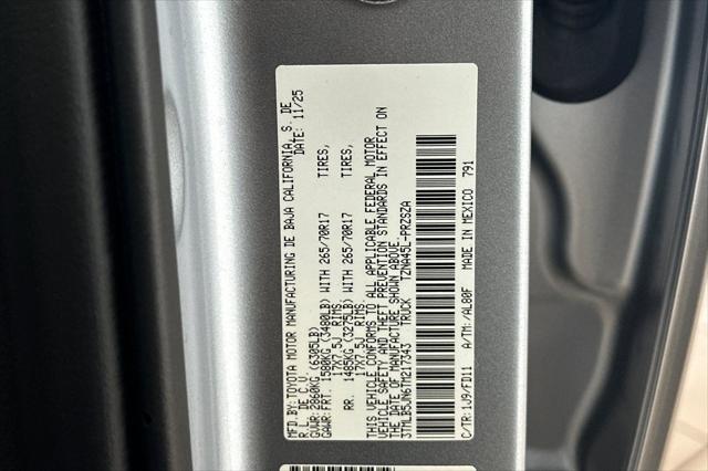 2026 Toyota Tacoma TRD Sport