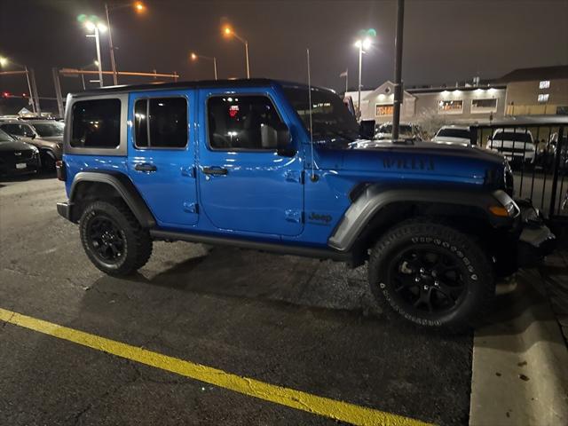 2022 Jeep Wrangler Unlimited Willys 4x4 2022 Jeep Wrangler Unlimited Willys 4x4