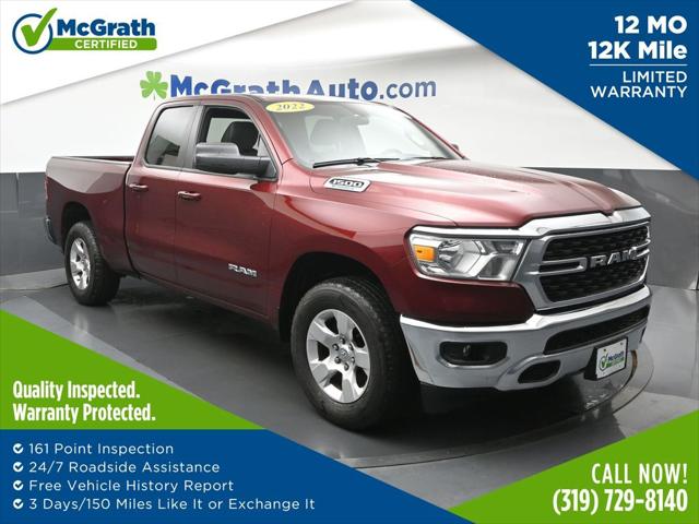 2022 Ram 1500 Big Horn Quad Cab 4x4 6'4" Box for sale in DUBUQUE, IA