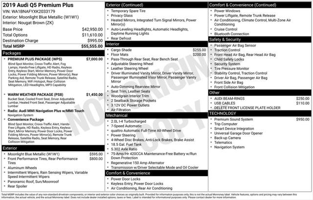 Used 2019 Audi Q5 For Sale in Muscle Shoals, AL