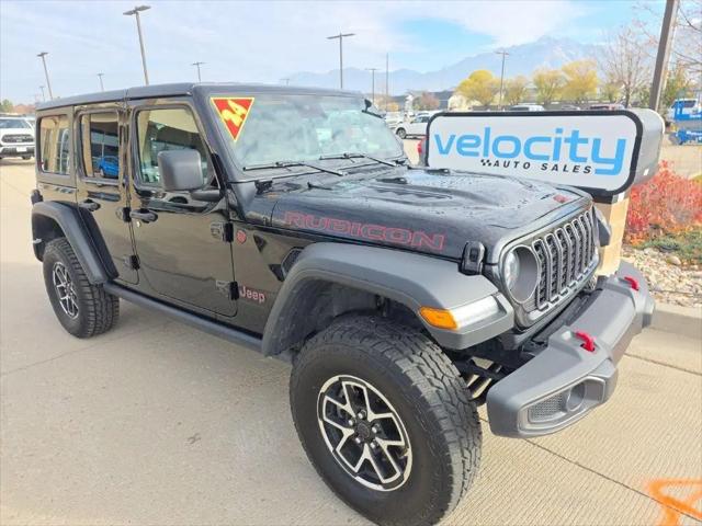 2024 Jeep Wrangler 4-Door Rubicon 4x4 for sale in Draper, UT