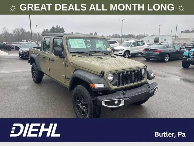 2026 Jeep Gladiator GLADIATOR SPORT 4X4 2026 Jeep Gladiator GLADIATOR SPORT 4X4