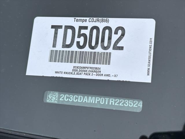 2026 Dodge Charger Scat Pack 2-Door AWD