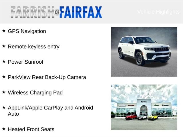 2026 Jeep Grand Cherokee GRAND CHEROKEE LAREDO ALTITUDE 4X4