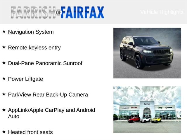 2026 Jeep Grand Cherokee GRAND CHEROKEE LIMITED 4X4 2026 Jeep Grand Cherokee GRAND CHEROKEE LIMITED 4X4