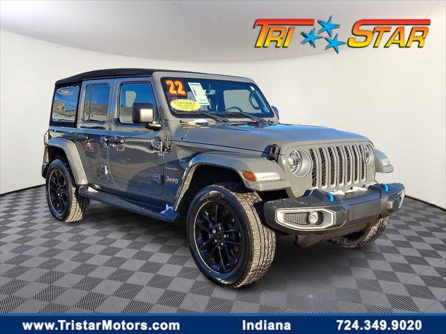 2022 Jeep Wrangler 4xe Unlimited Sahara 4x4