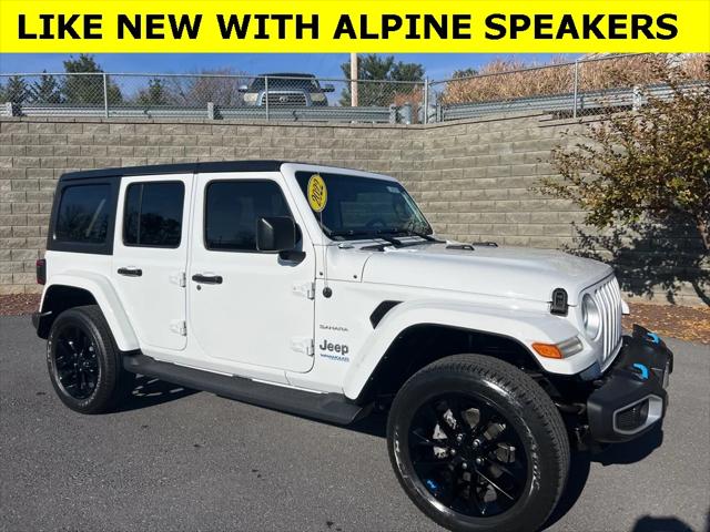2022 Jeep Wrangler 4xe Unlimited Sahara 4x4 2022 Jeep Wrangler 4xe Unlimited Sahara 4x4