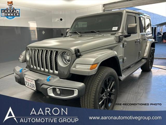 2022 Jeep Wrangler 4xe Unlimited Sahara 4x4 2022 Jeep Wrangler 4xe Unlimited Sahara 4x4