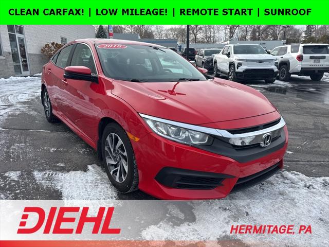 2018 Honda Civic EX 2018 Honda Civic EX