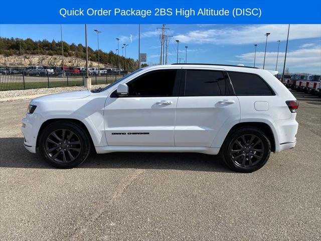 2018 Jeep Grand Cherokee High Altitude 4x4 2018 Jeep Grand Cherokee High Altitude 4x4