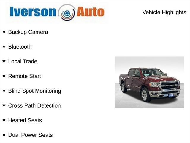 2021 RAM 1500 Big Horn Crew Cab 4x4 57 Box 2021 RAM 1500 Big Horn Crew Cab 4x4 57 Box