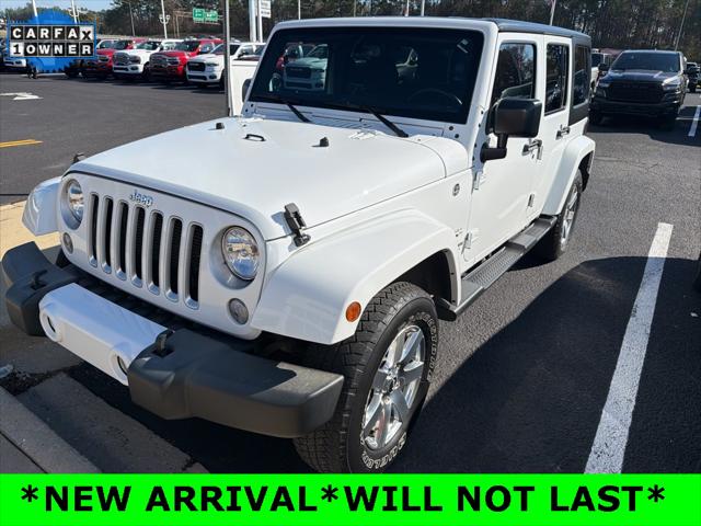 2016 Jeep Wrangler Unlimited Sahara 2016 Jeep Wrangler Unlimited Sahara