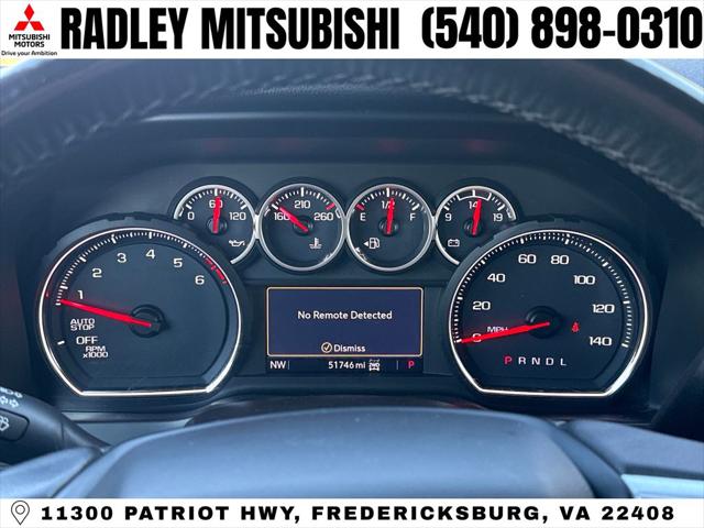 2020 Chevrolet Silverado 1500 4WD Double Cab Standard Bed RST