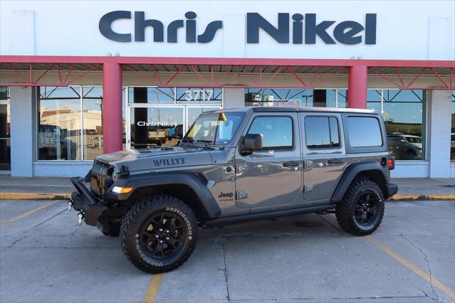 2022 Jeep Wrangler Unlimited Willys 4x4 2022 Jeep Wrangler Unlimited Willys 4x4