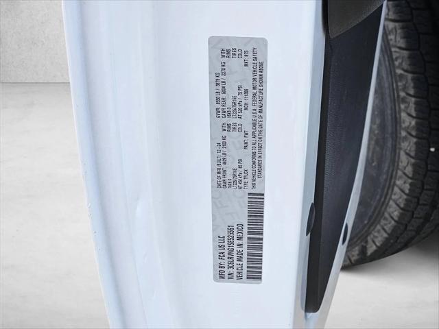 2025 Ram ProMaster Cargo Van Tradesman Low Roof 118" WB w/Pass Seat