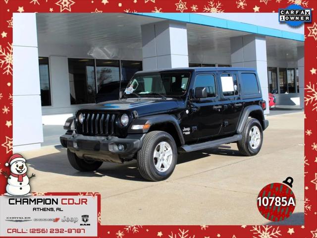 2020 Jeep Wrangler Unlimited Sport S 4X4 2020 Jeep Wrangler Unlimited Sport S 4X4