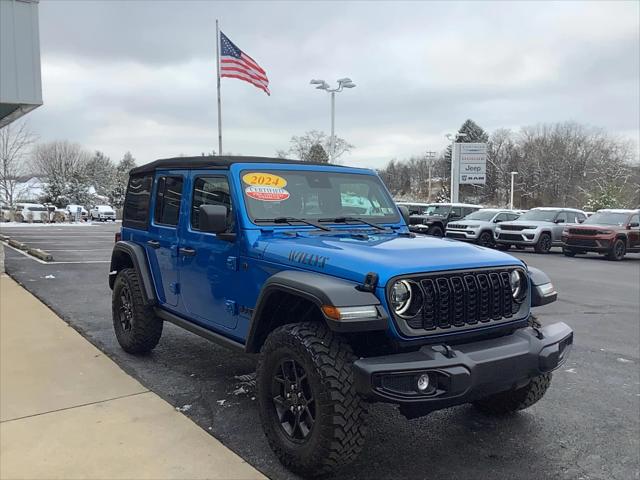 2024 Jeep Wrangler 4-Door Willys 4x4