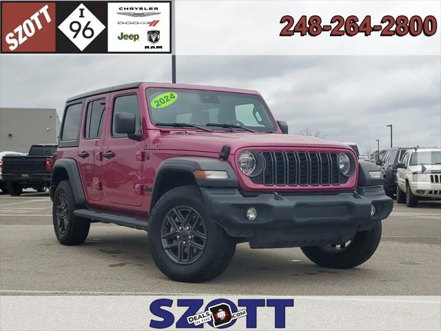 2024 Jeep Wrangler 4-Door Sport S 4x4
