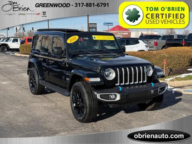 2022 Jeep Wrangler 4xe Unlimited Sahara 4x4 2022 Jeep Wrangler 4xe Unlimited Sahara 4x4