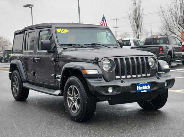 2018 Jeep Wrangler Unlimited Sport S 4x4 2018 Jeep Wrangler Unlimited Sport S 4x4