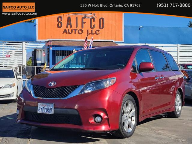2013 Toyota Sienna SE 8 Passenger for sale in Ontario, CA