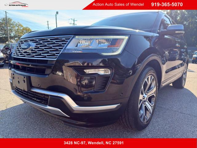 2018 Ford Explorer Platinum for sale in Wendell, NC