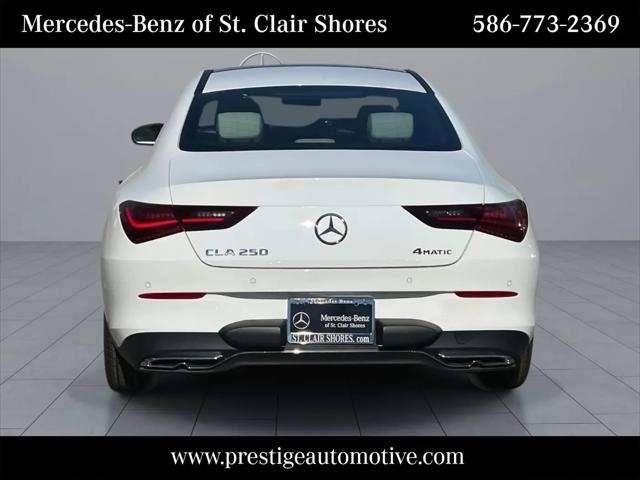 2026 Mercedes-Benz CLA 250 4MATIC