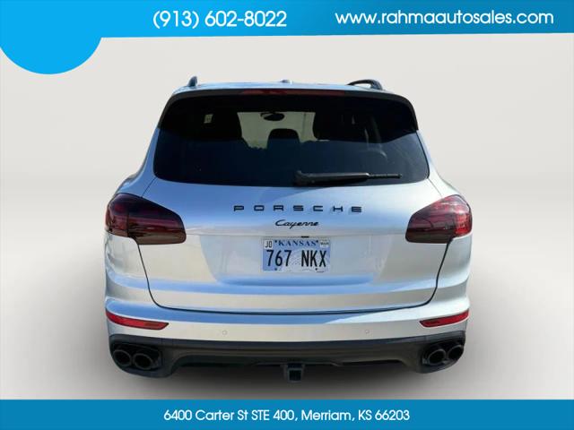 2018 Porsche Cayenne Platinum Edition