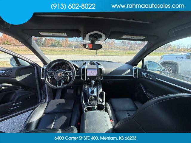 2018 Porsche Cayenne Platinum Edition