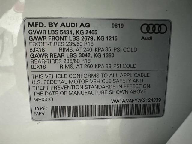 2019 Audi Q5 45 Premium