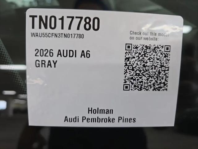 2026 Audi A6 Premium Plus quattro S tronic