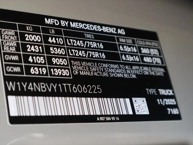 2026 Mercedes-Benz Sprinter 2500 Standard Roof 4-Cyl Diesel HO