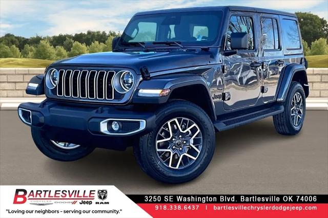 2026 Jeep Wrangler 4-Door Sahara 4x4 for sale in Bartlesville, OK