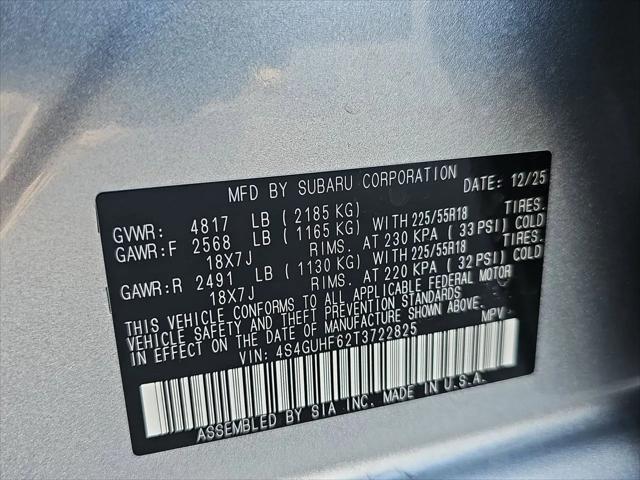 2026 Subaru Crosstrek Sport