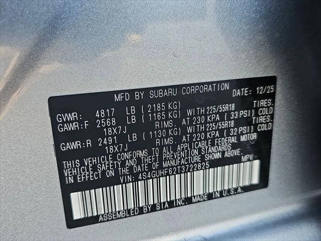 2026 Subaru Crosstrek Sport