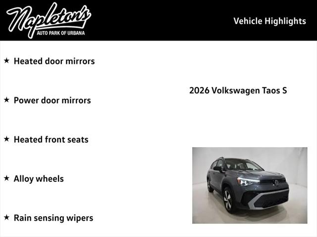 2026 Volkswagen Taos S