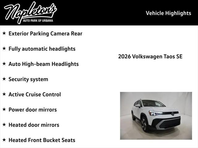 2026 Volkswagen Taos SE