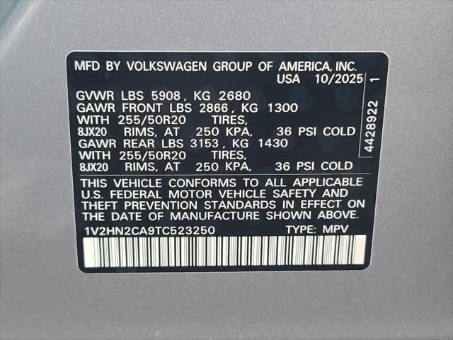 2026 Volkswagen Atlas SE with Technology