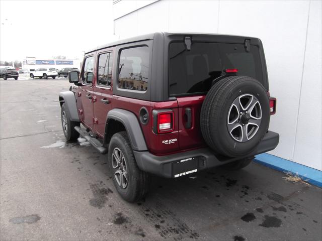 2022 Jeep Wrangler Unlimited Sport S 4x4 2022 Jeep Wrangler Unlimited Sport S 4x4