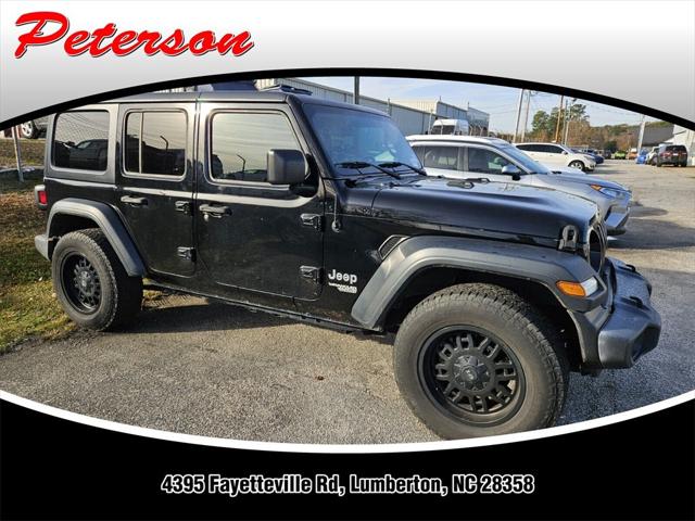 2018 Jeep Wrangler Unlimited Sport S 4x4 2018 Jeep Wrangler Unlimited Sport S 4x4