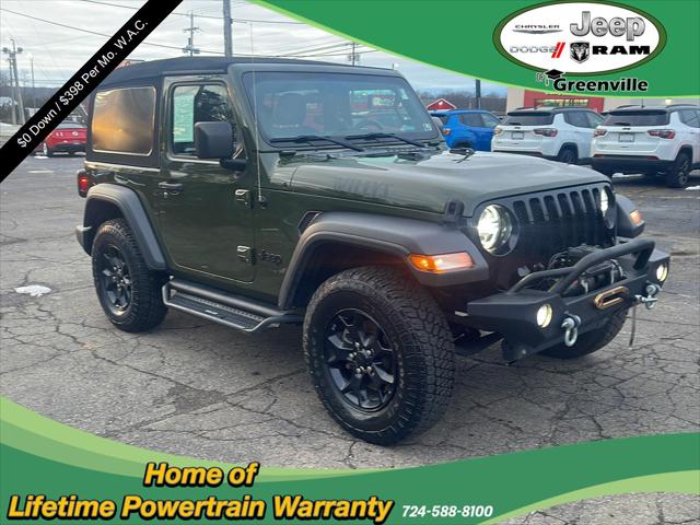 2021 Jeep Wrangler Willys 4X4 2021 Jeep Wrangler Willys 4X4