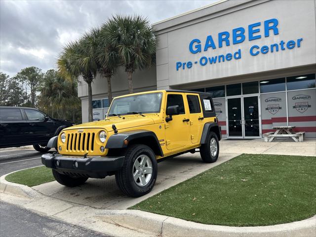 2015 Jeep Wrangler Unlimited Sport 2015 Jeep Wrangler Unlimited Sport